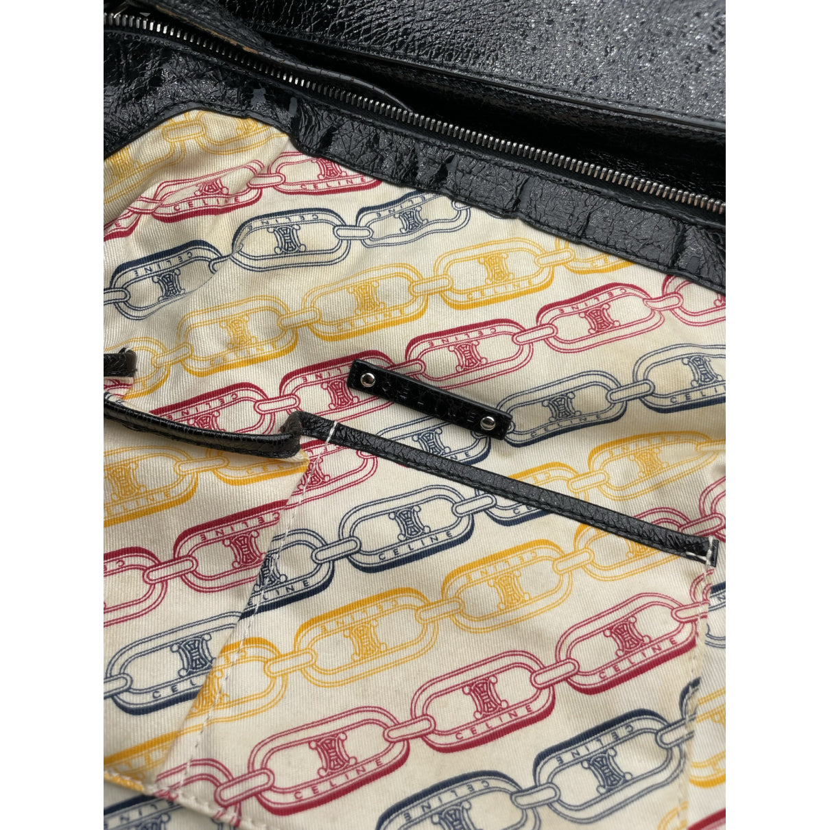 Celine Black Leather Handbag image 3