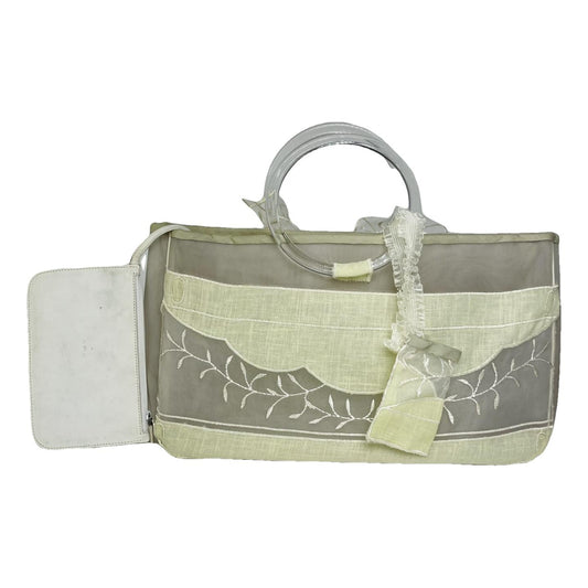 Gucci White Leather Handbag image 1