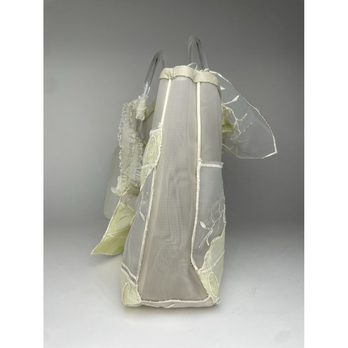 Gucci White Leather Handbag image 4