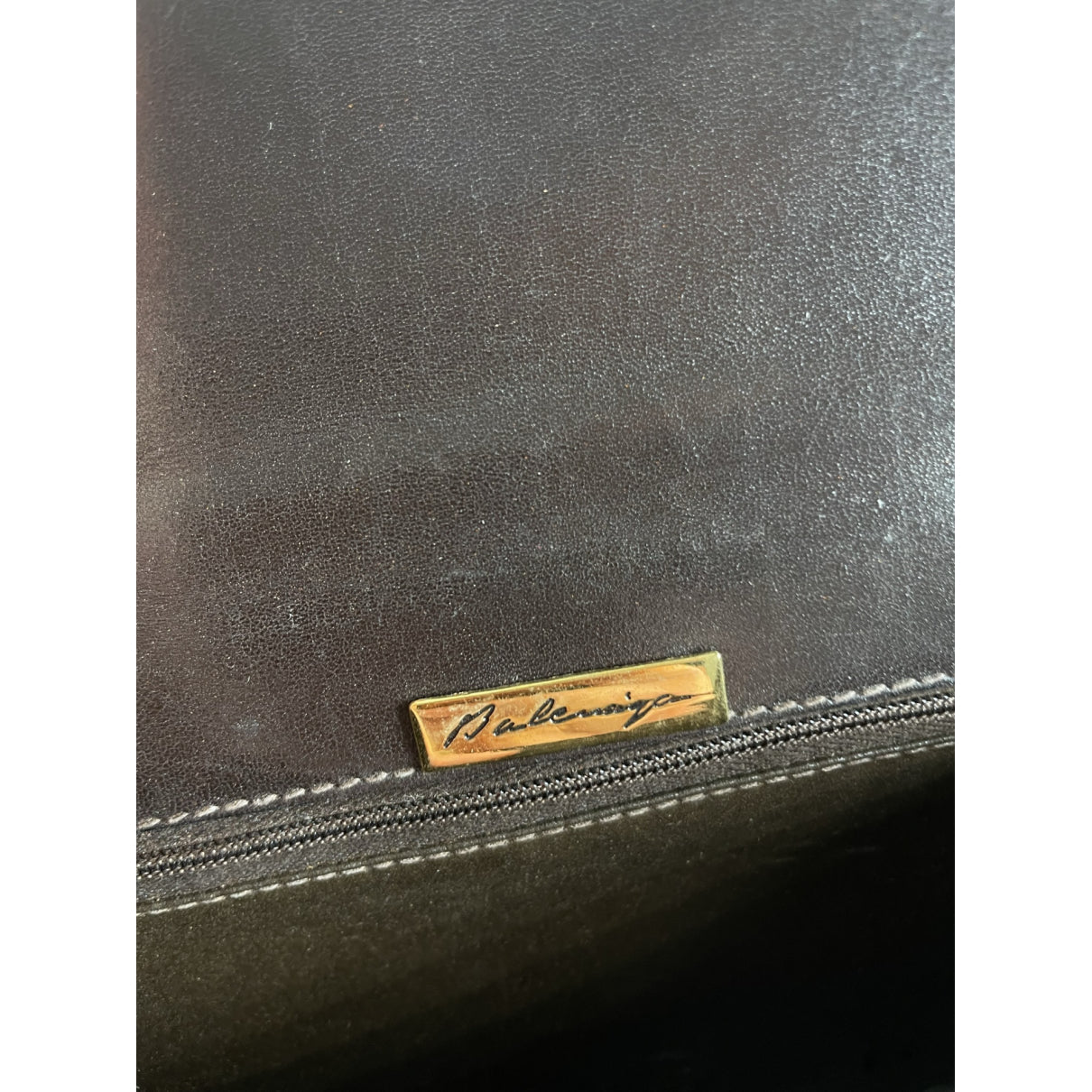 Balenciaga City Brown Leather Handbag image 5