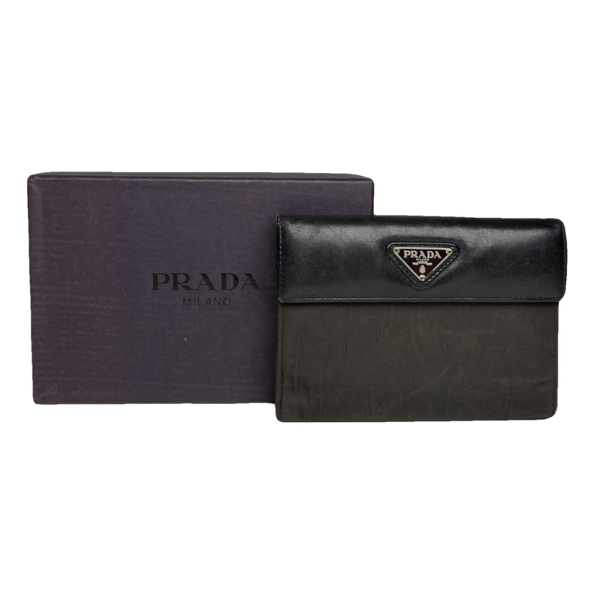 Prada Black Leather Wallet image 1
