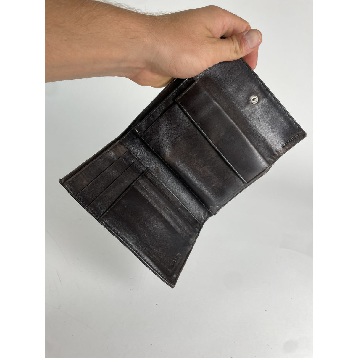Prada Black Leather Wallet image 4