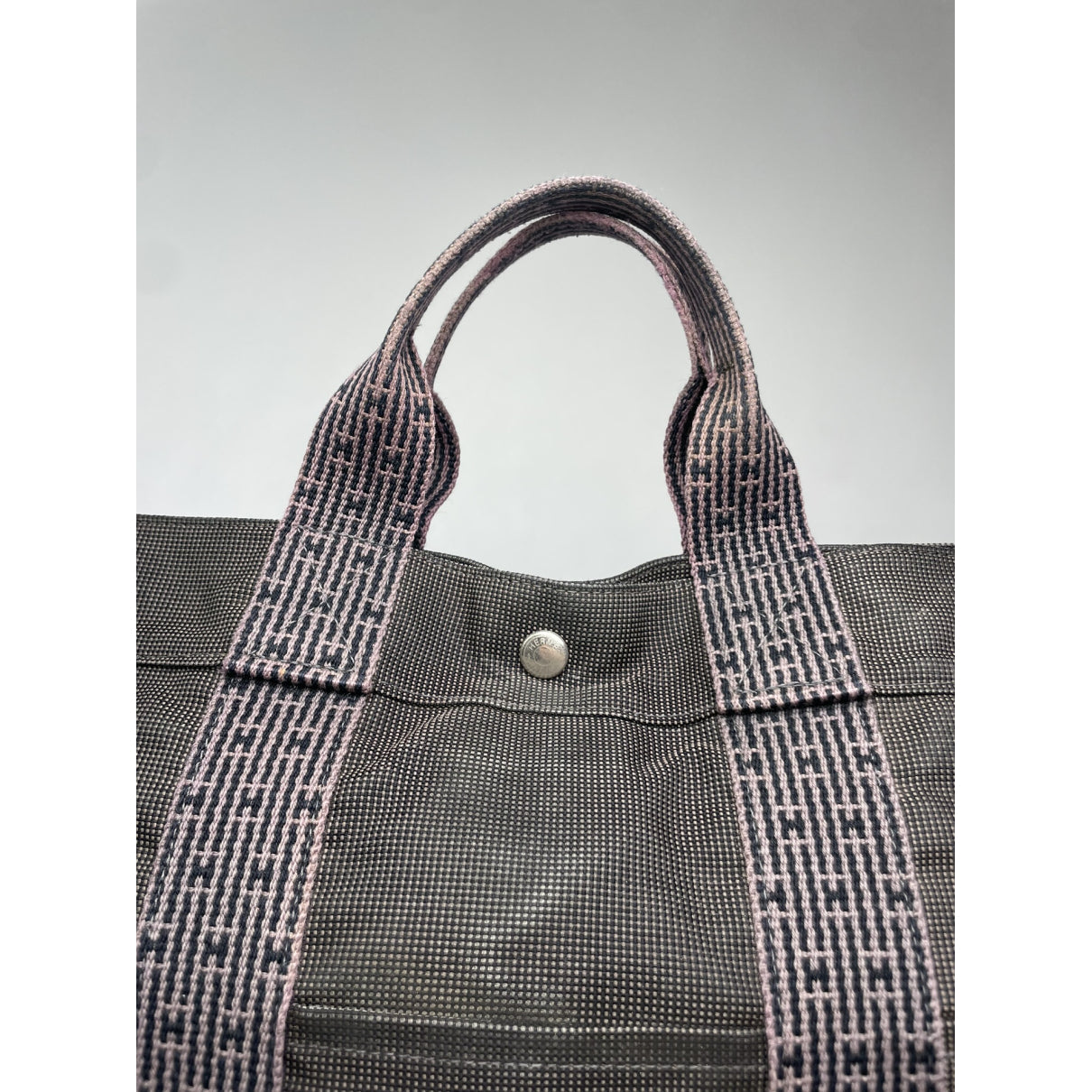 Hermès Brown Polyester Handbag image 3