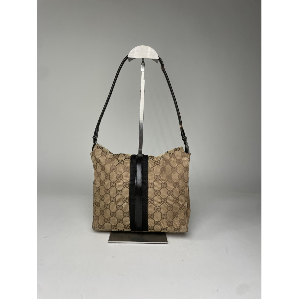 Gucci Jackie Vintage  Beige Cotton Handbag image 4