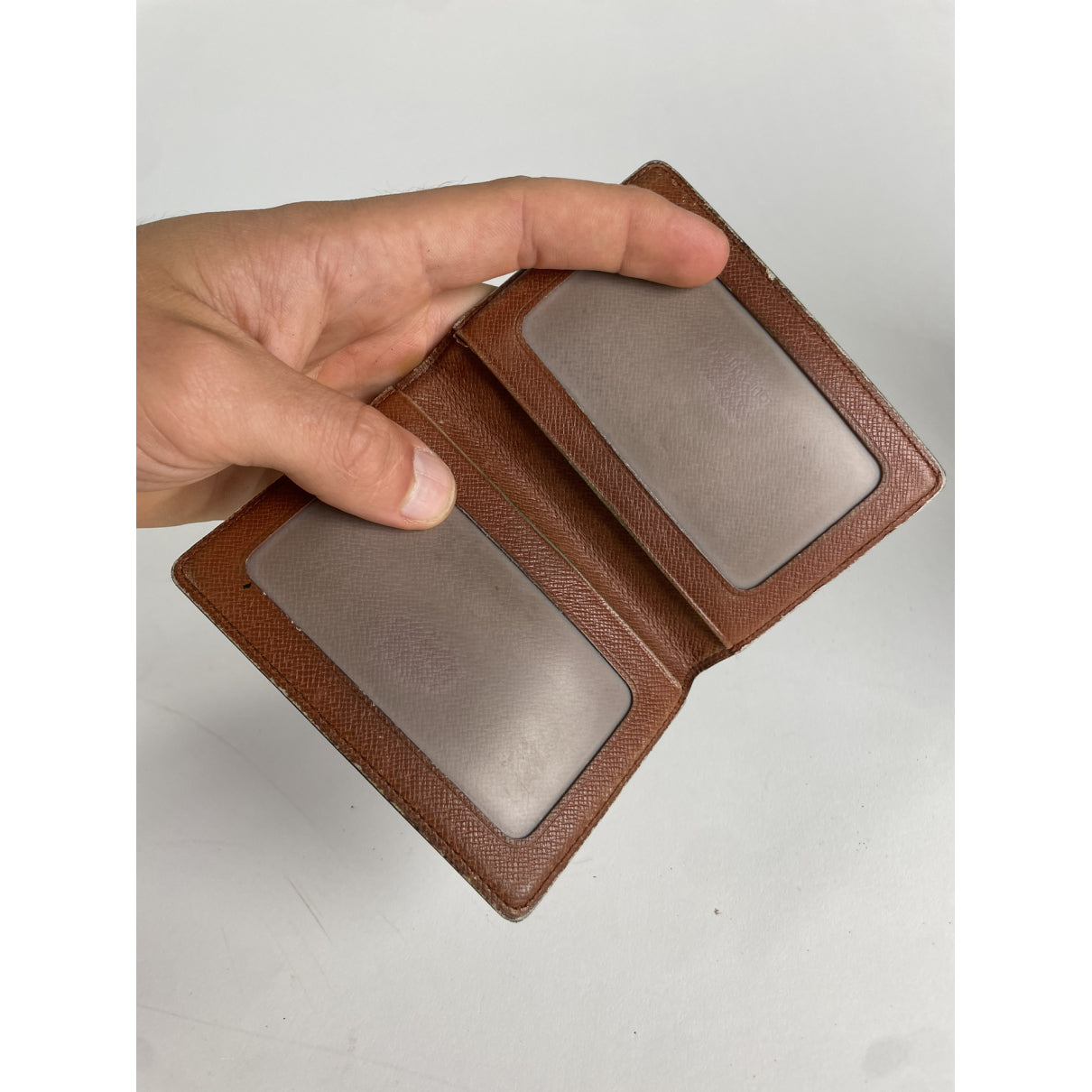 Louis Vuitton Brown Leather Purse image 4