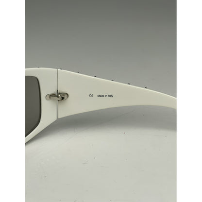 Loewe White Plastic Sunglasses image 2