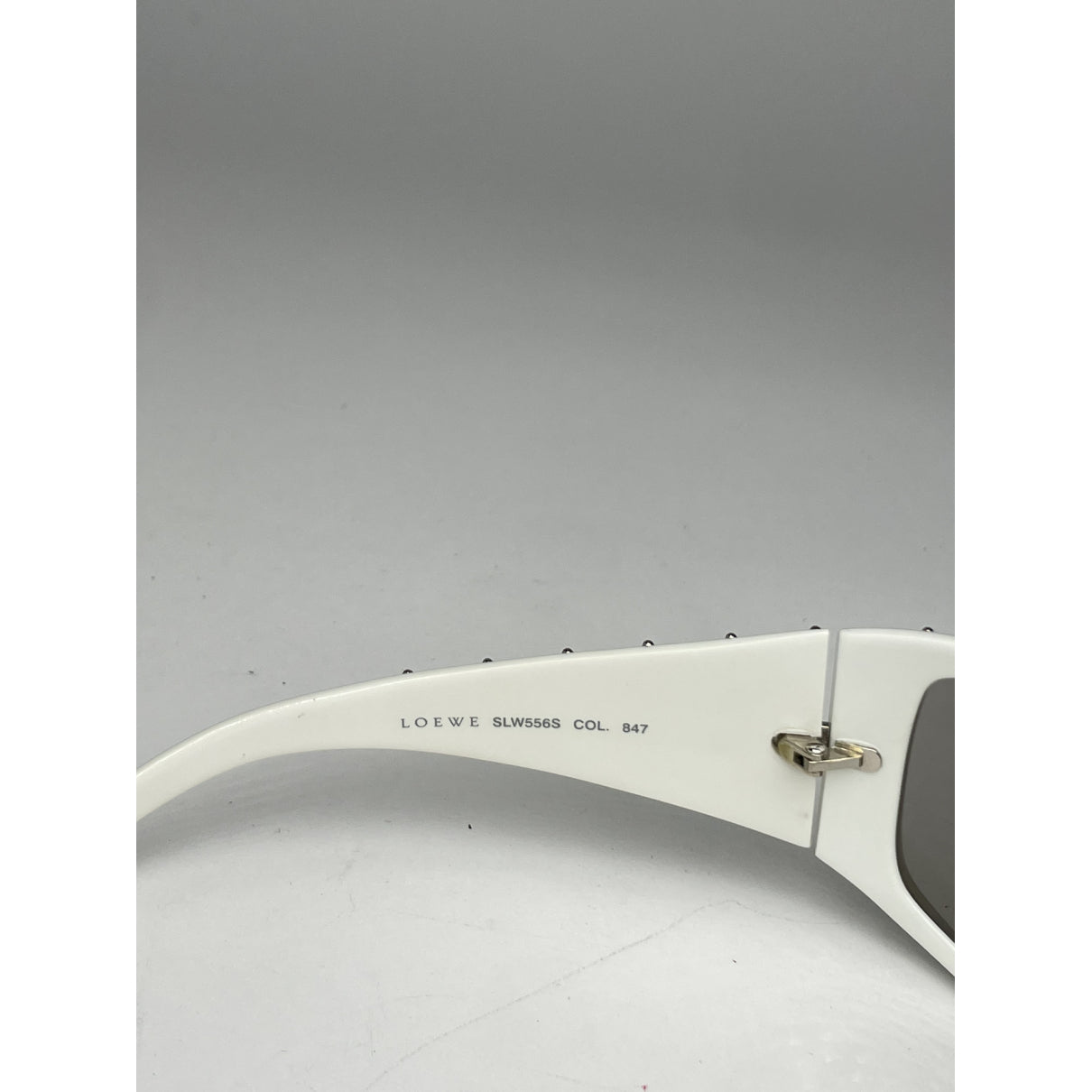 Loewe White Plastic Sunglasses image 4