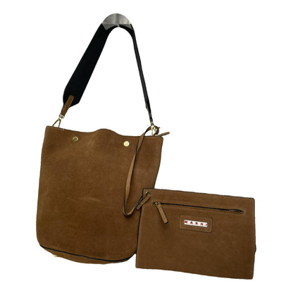 Marni Brown Leather Handbag image 1