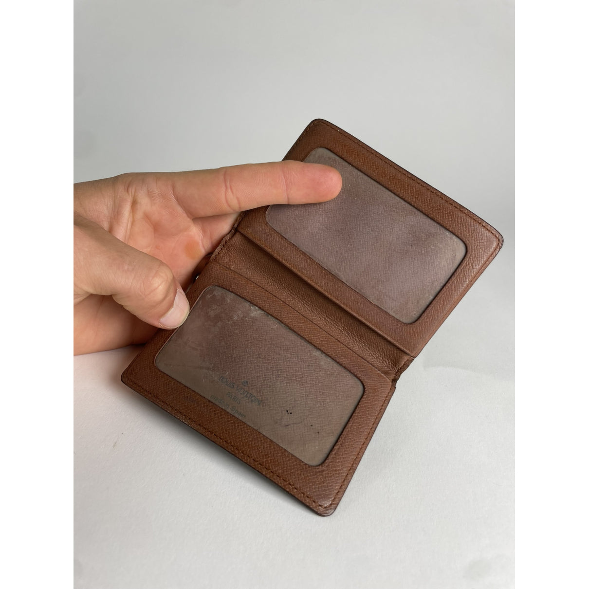 Louis Vuitton Brown Leather Purse image 4