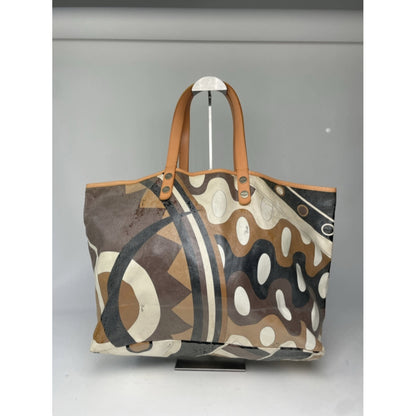 Emilio Pucci Orange Leather Handbag image 2