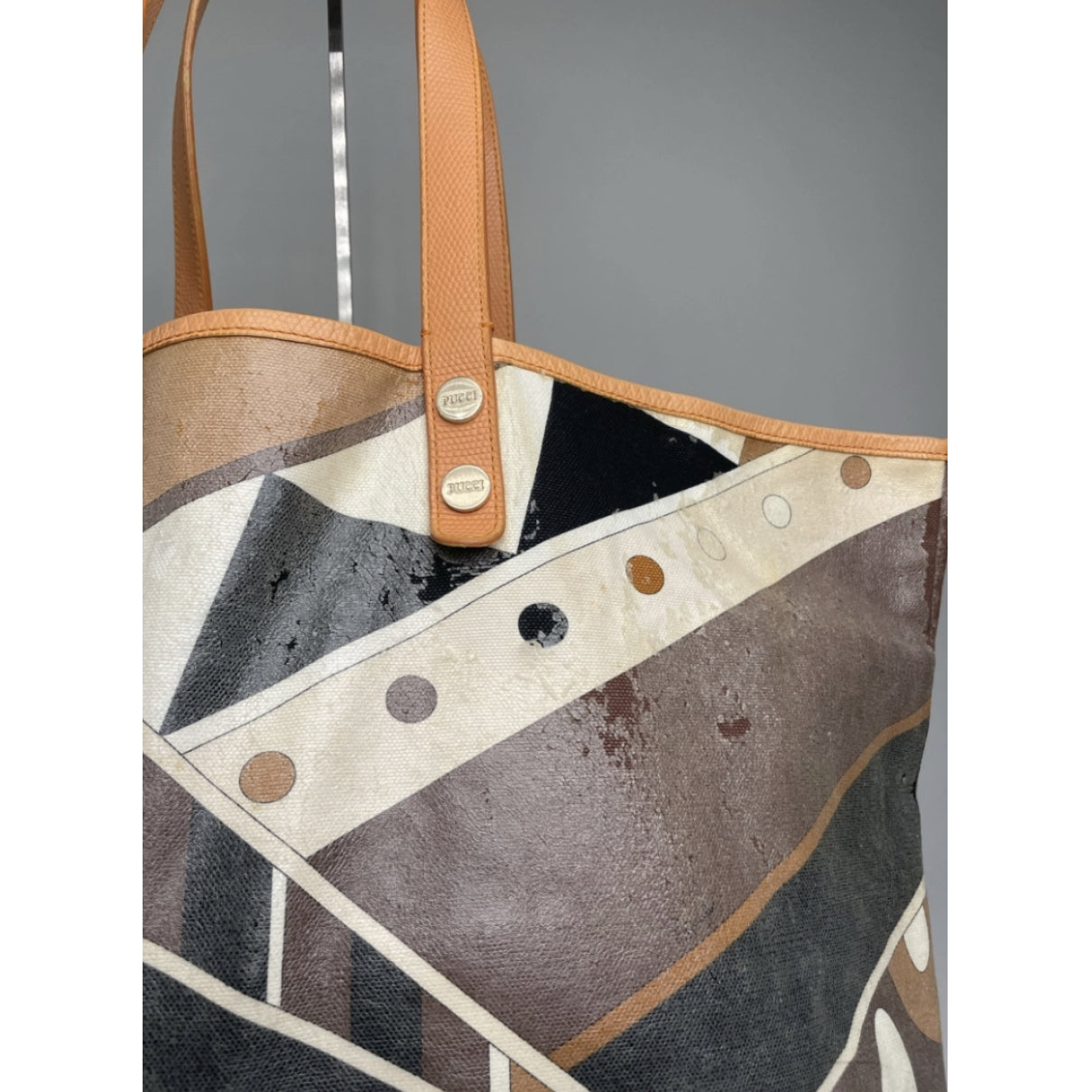 Emilio Pucci Orange Leather Handbag image 3