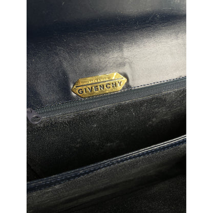 Givenchy 4G Navy Leather Handbag image 5