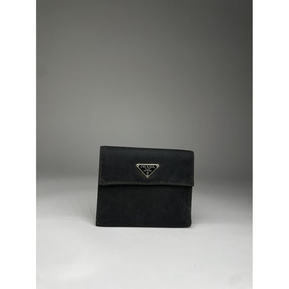Prada Tessuto  Black Leather Wallet image 3