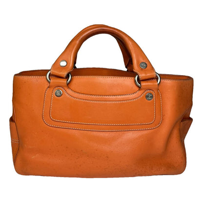 Celine Orange Leather Handbag image 1