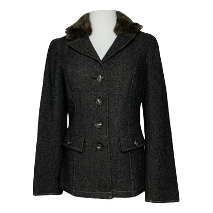 Burberry Kensington Anthracite Cotton Trench Coat image 1