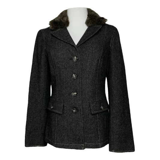 Burberry Kensington Anthracite Cotton Trench Coat image 1