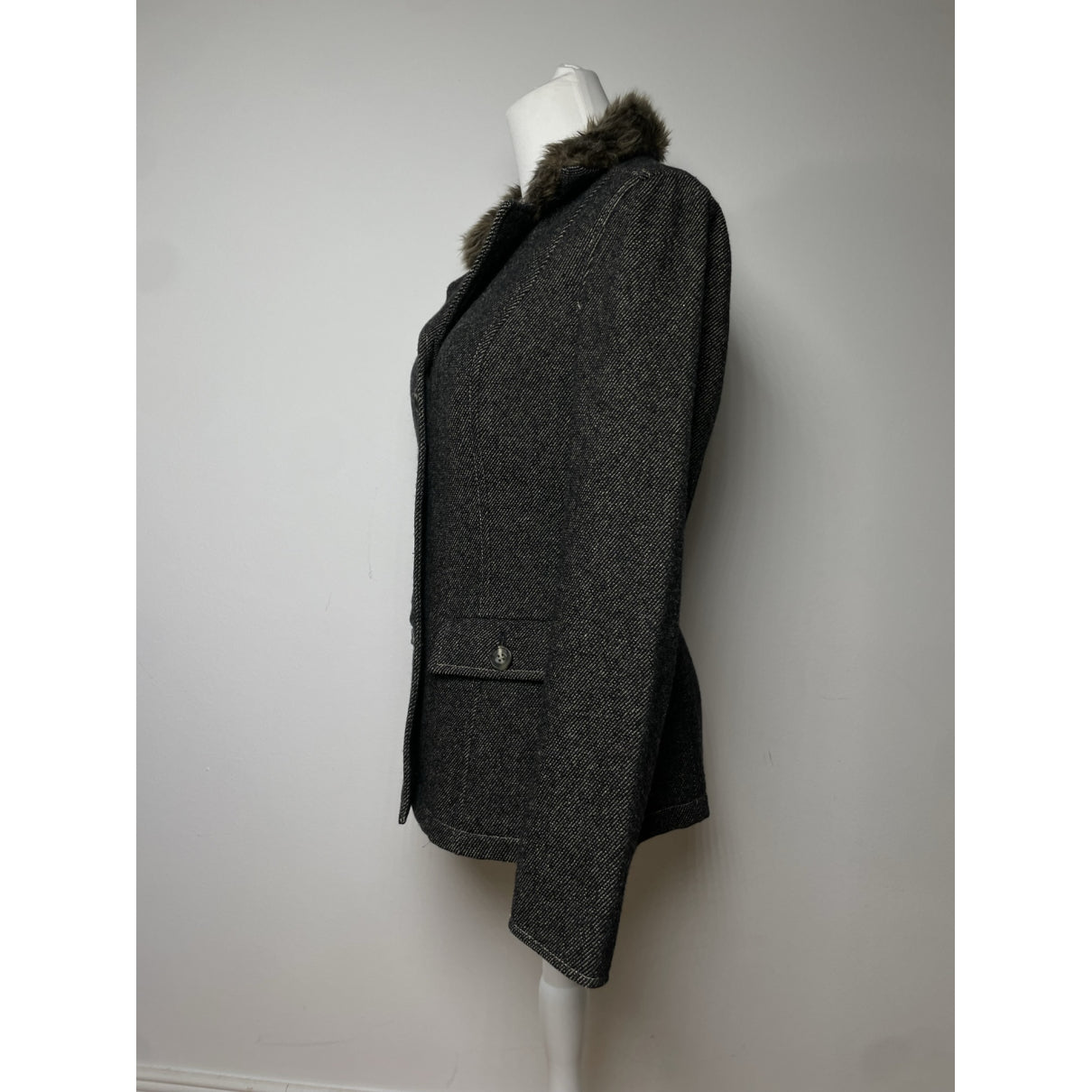 Burberry Kensington Anthracite Cotton Trench Coat image 3