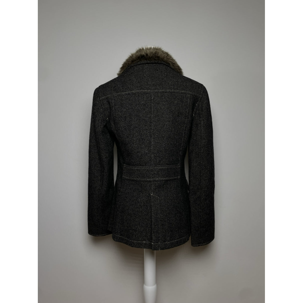 Burberry Kensington Anthracite Cotton Trench Coat image 4