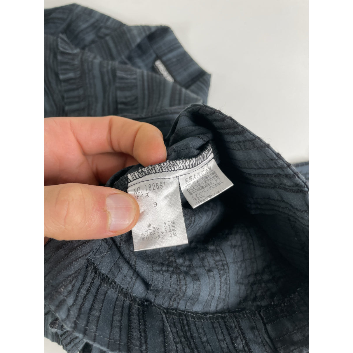 Kansai Yamamoto Black Viscose Trench Coat image 4