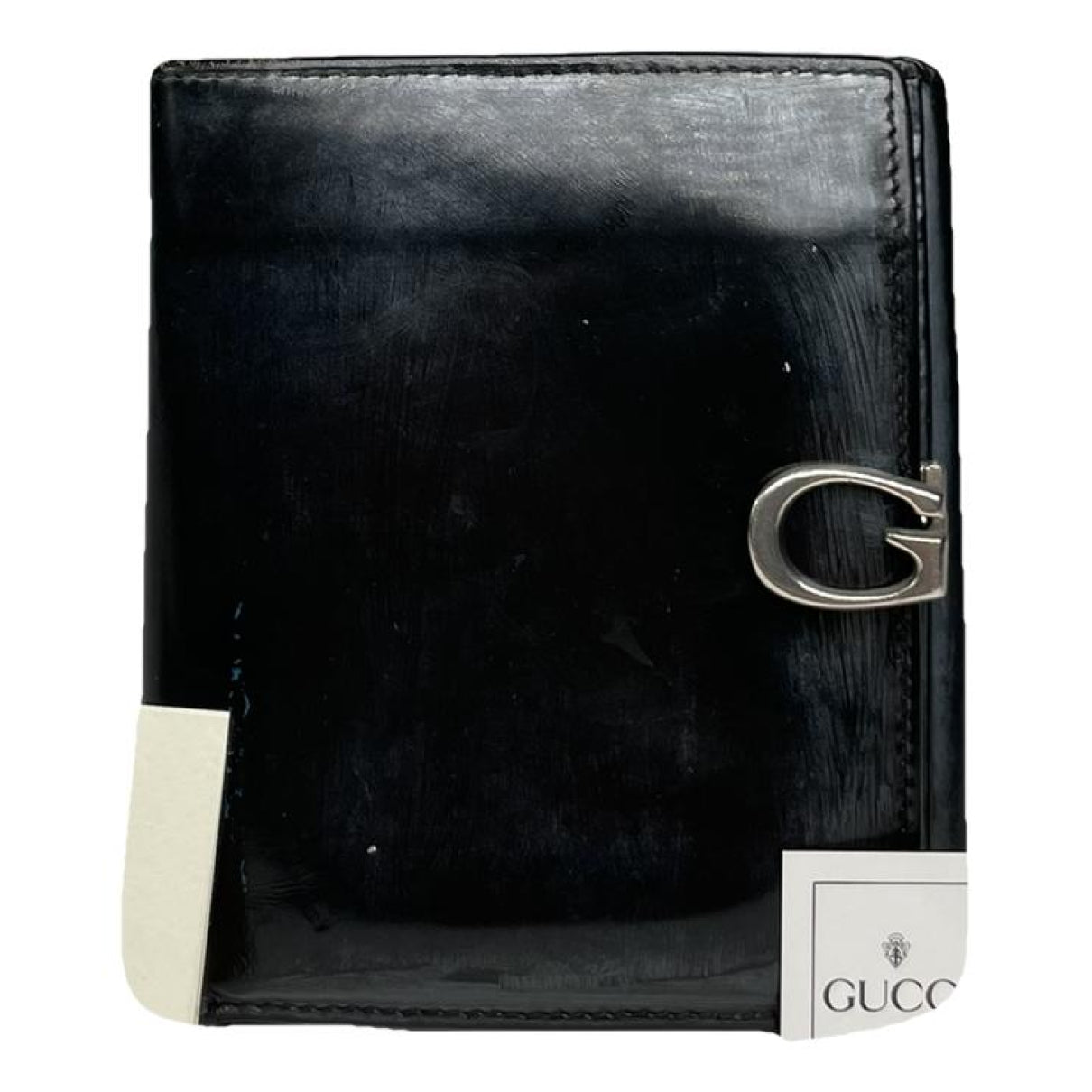 Gucci Marmont Black Patent Leather Wallet image 1