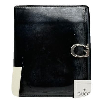 Gucci Marmont Black Patent Leather Wallet image 1