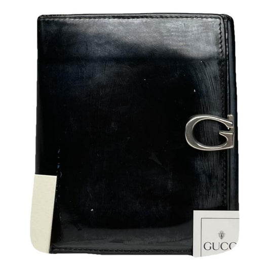Gucci Marmont Black Patent Leather Wallet image 1