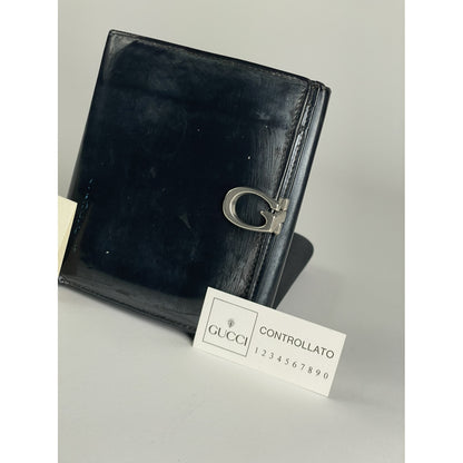 Gucci Marmont Black Patent Leather Wallet image 3