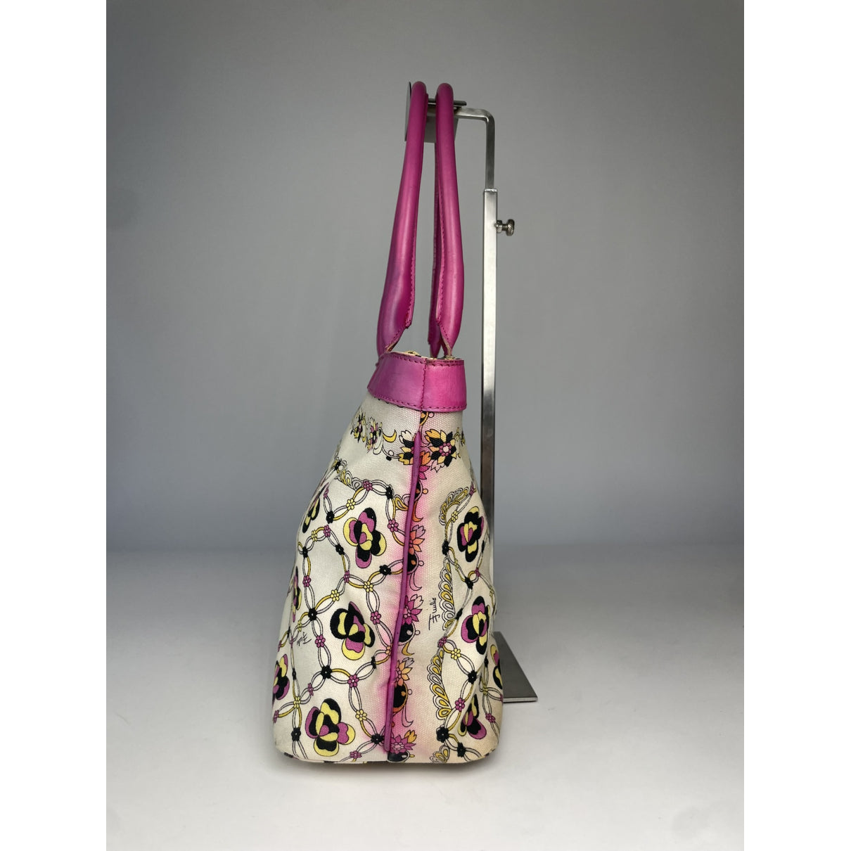Emilio Pucci Purple Cotton Handbag image 3
