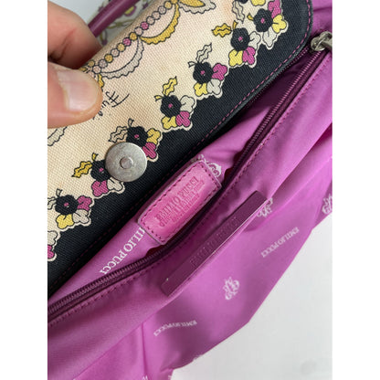 Emilio Pucci Purple Cotton Handbag image 4
