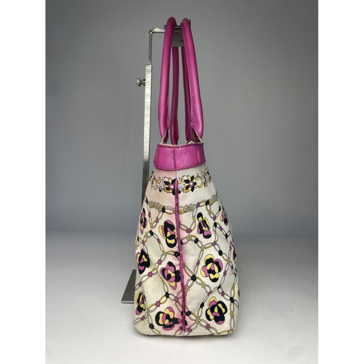 Emilio Pucci Purple Cotton Handbag image 5