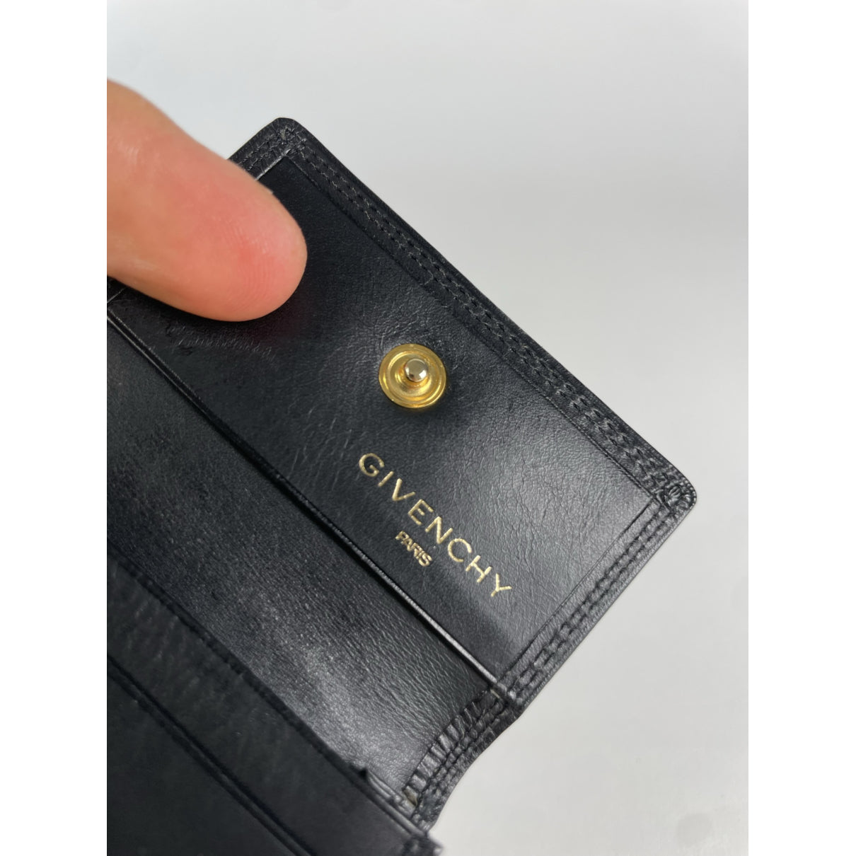 Givenchy Black Leather Purse image 4