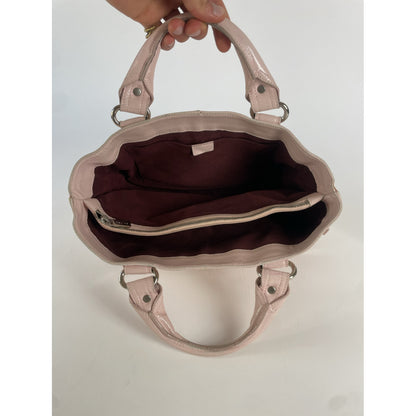 Celine Pink Leather Handbag image 2