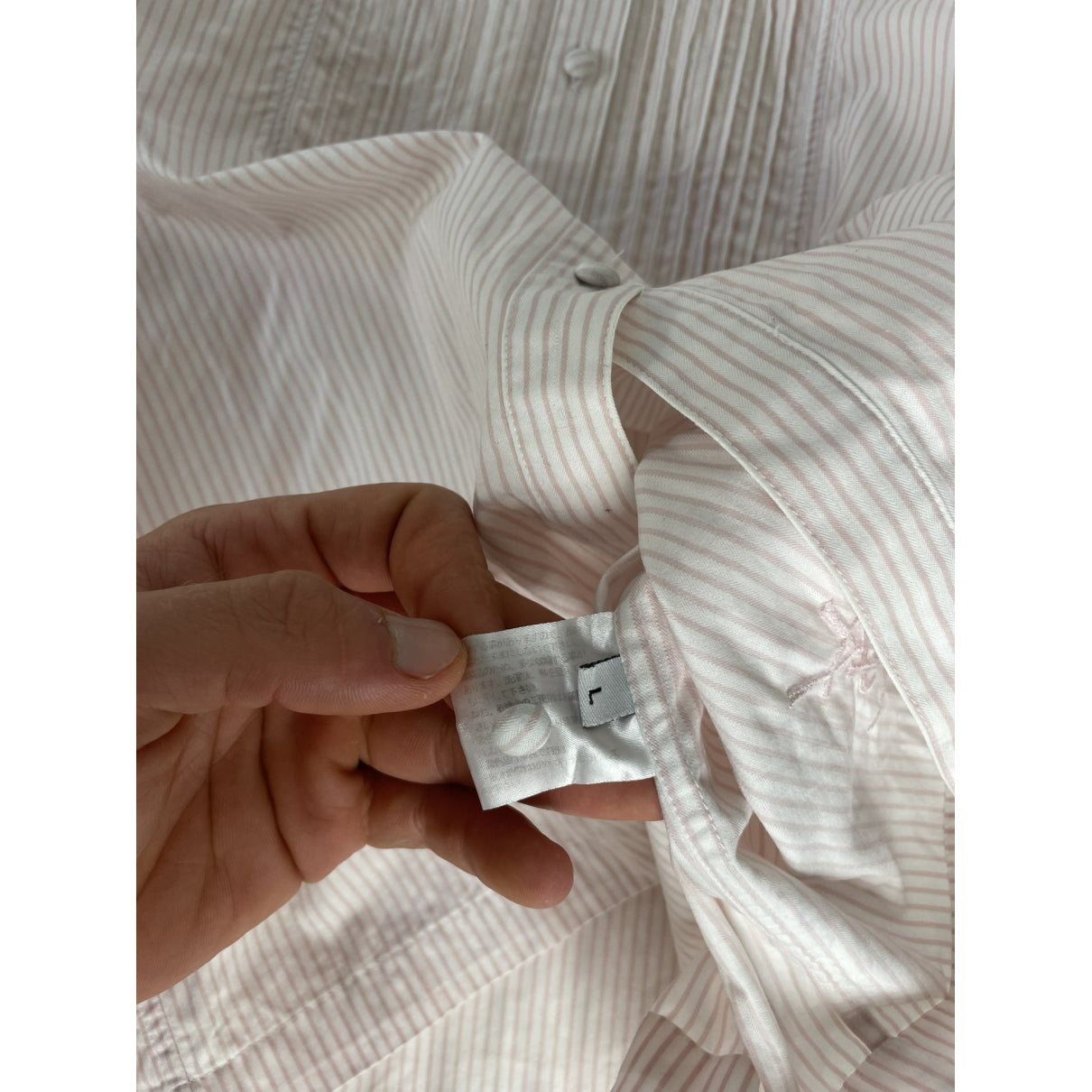 Yves Saint Laurent Pink Cotton Knitwear image 3