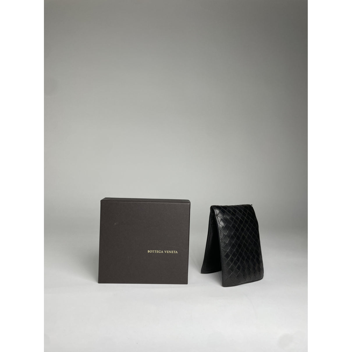 Bottega Veneta Intrecciato Brown Leather Wallet image 3