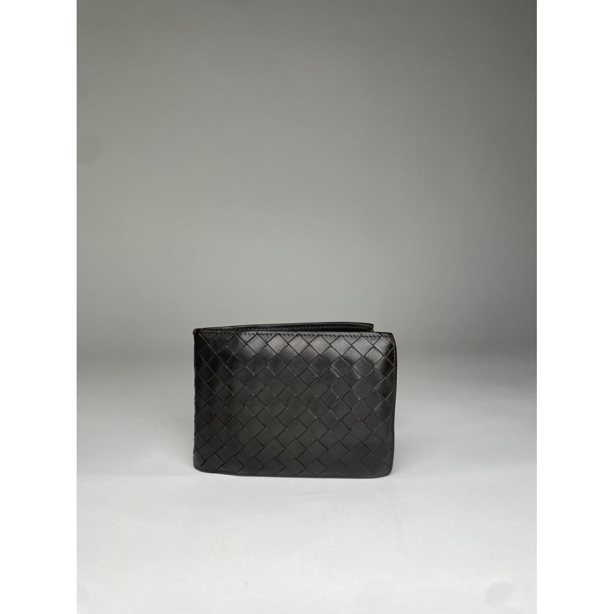 Bottega Veneta Intrecciato Brown Leather Wallet image 4