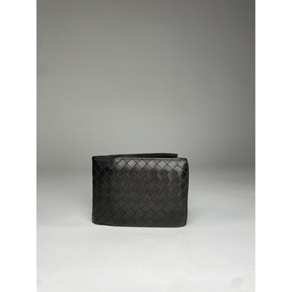 Bottega Veneta Intrecciato Brown Leather Wallet image 4