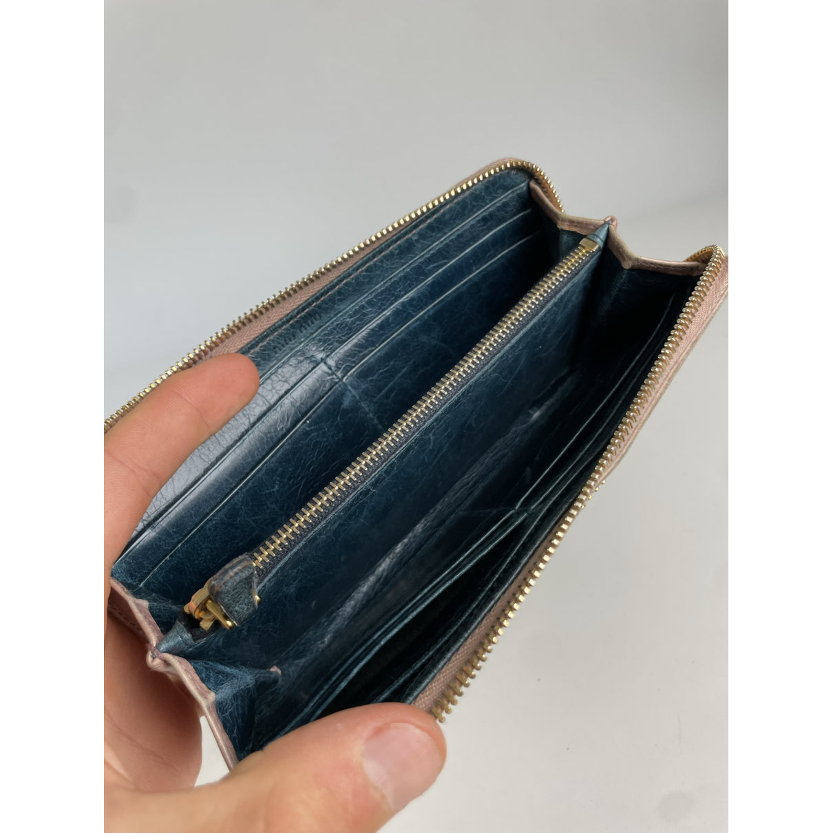 Miu Miu Beige Leather Wallet image 3