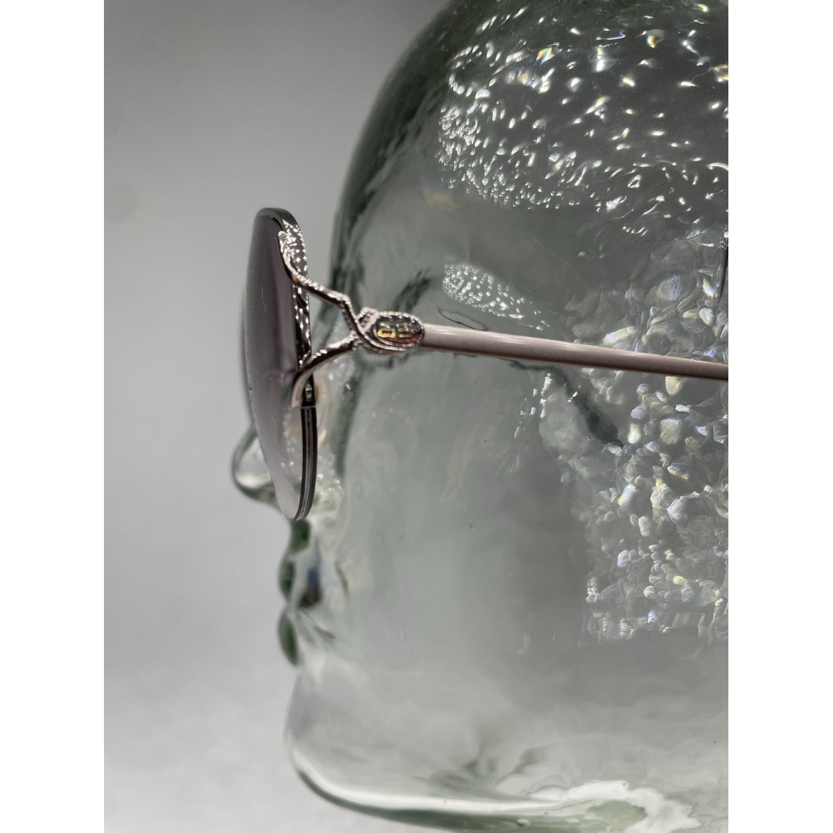 Balenciaga Purple Metal Sunglasses image 5