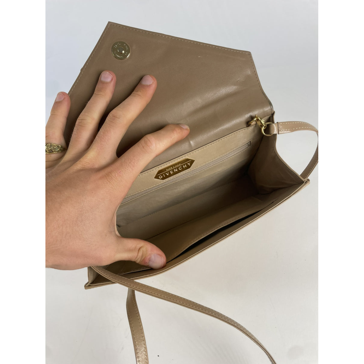 Givenchy 4G Brown Leather Handbag image 3