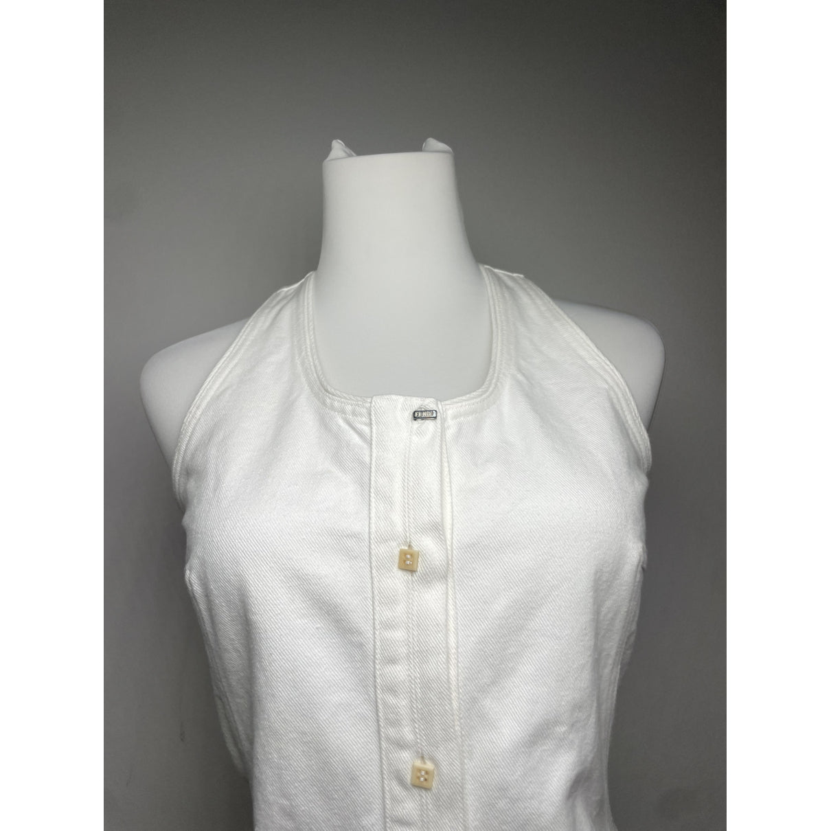 Fendi White Denim - Jeans Dresse image 2