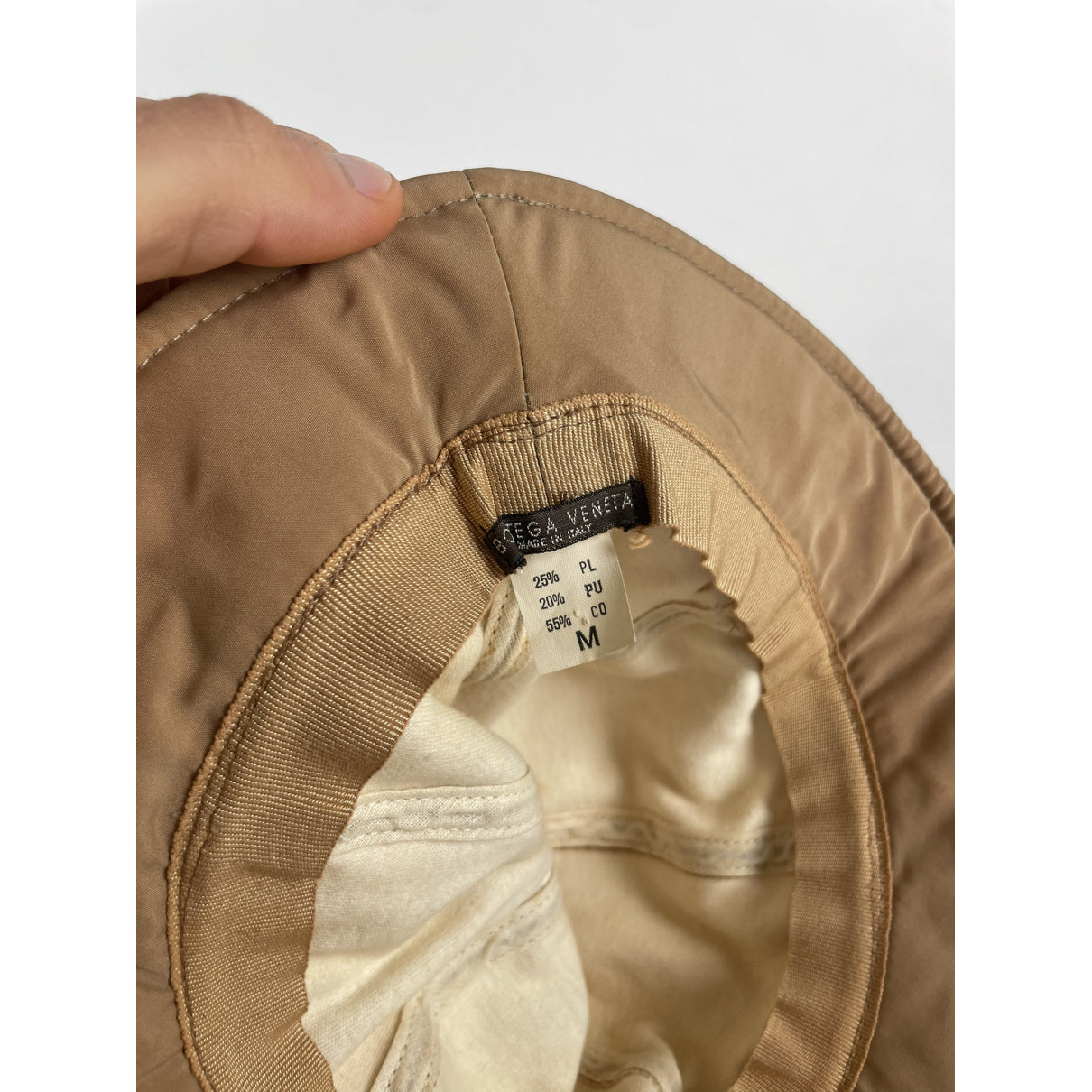 Bottega Veneta Brown Cotton Hat image 2