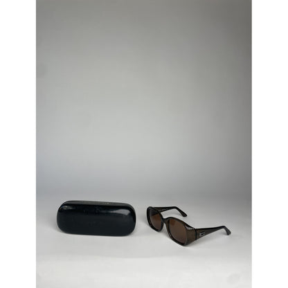 Gucci Brown Plastic Sunglasses image 5