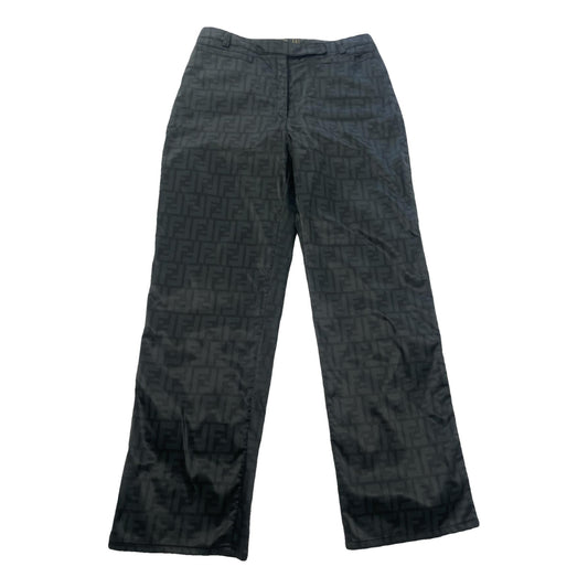 Fendi Black Polyester Trouser image 1