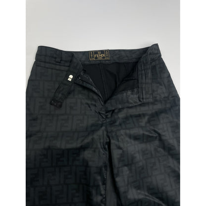 Fendi Black Polyester Trouser image 4