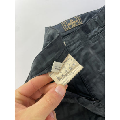 Fendi Black Polyester Trouser image 5