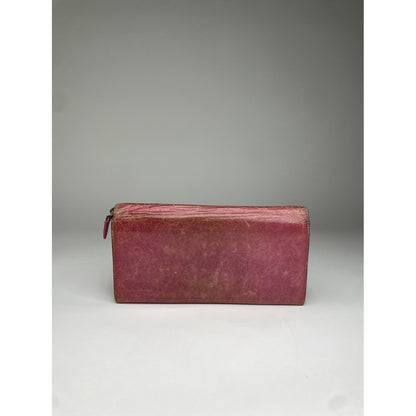 Balenciaga Purple Leather Wallet image 2