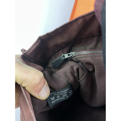 Hermès Black Cotton Handbag image 2