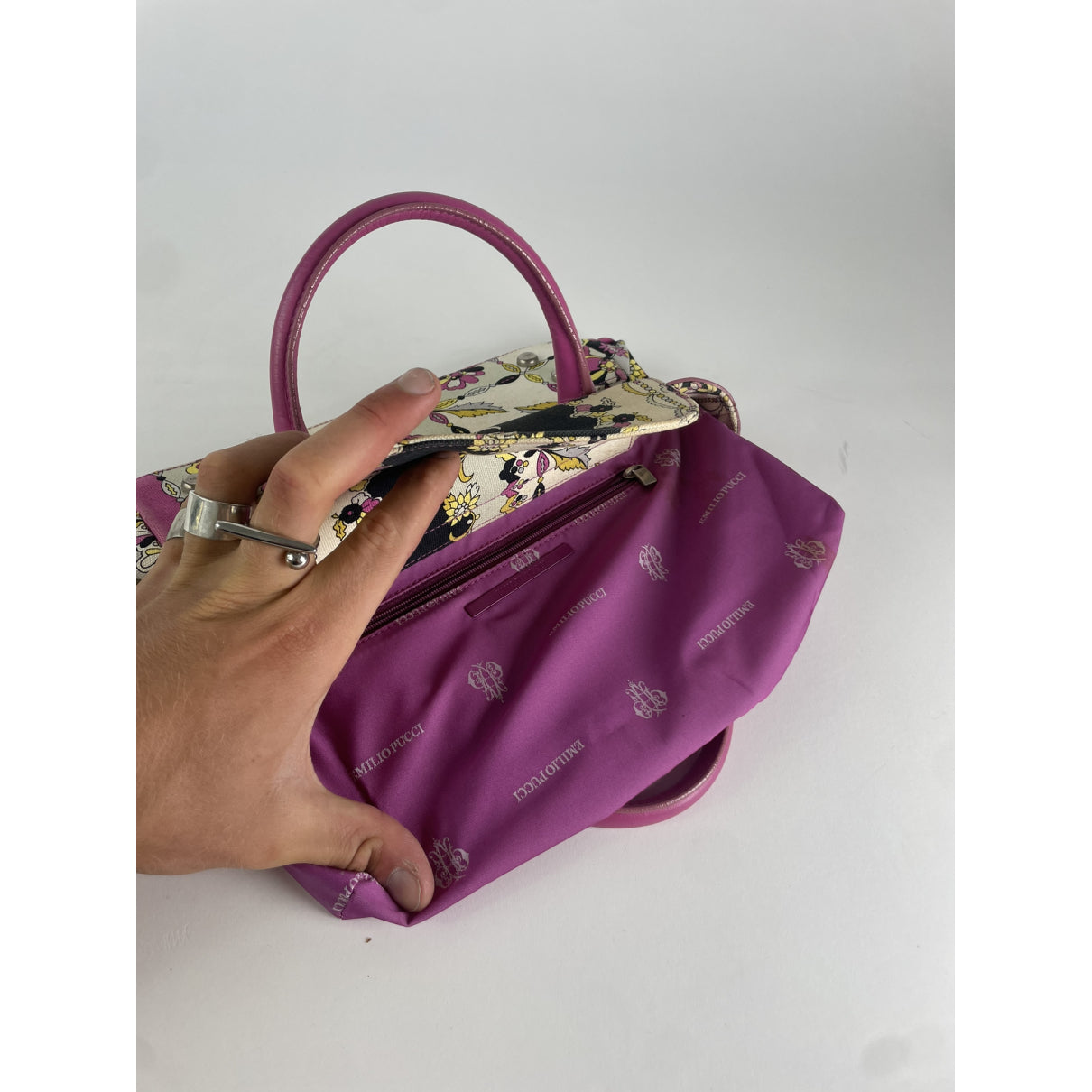 Emilio Pucci Multicolour Leather Handbag image 2