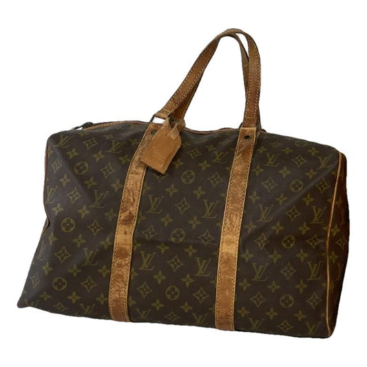 Louis Vuitton Keepall Brown Leather Travel Bag image 1