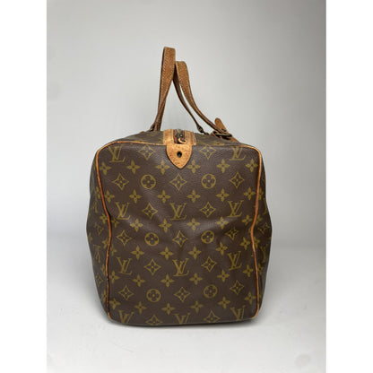 Louis Vuitton Keepall Brown Leather Travel Bag image 3